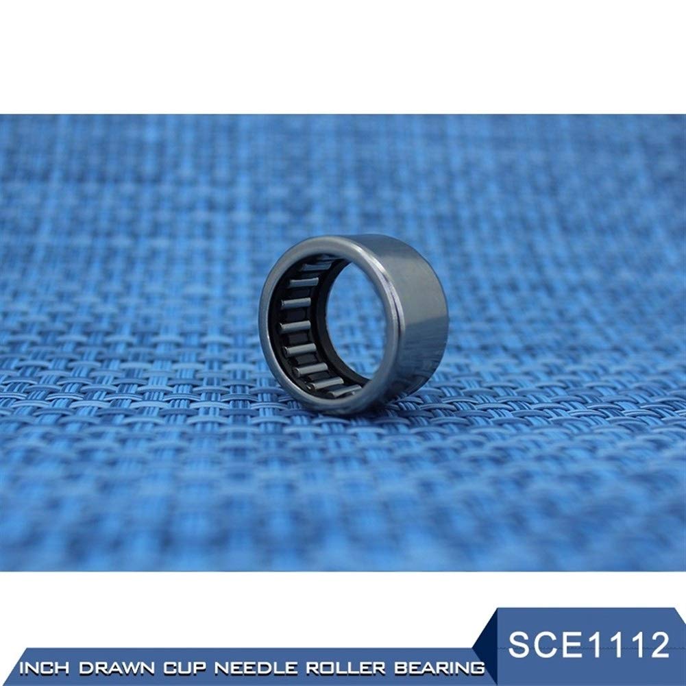 DOLUNTO Teniendo SCE1112 (5 PCS) Drawn Copa rodamientos de Agujas B1112 BA1112Z SCE 1112 Teniendo 17,46 * 22.225 * 19,05 mm