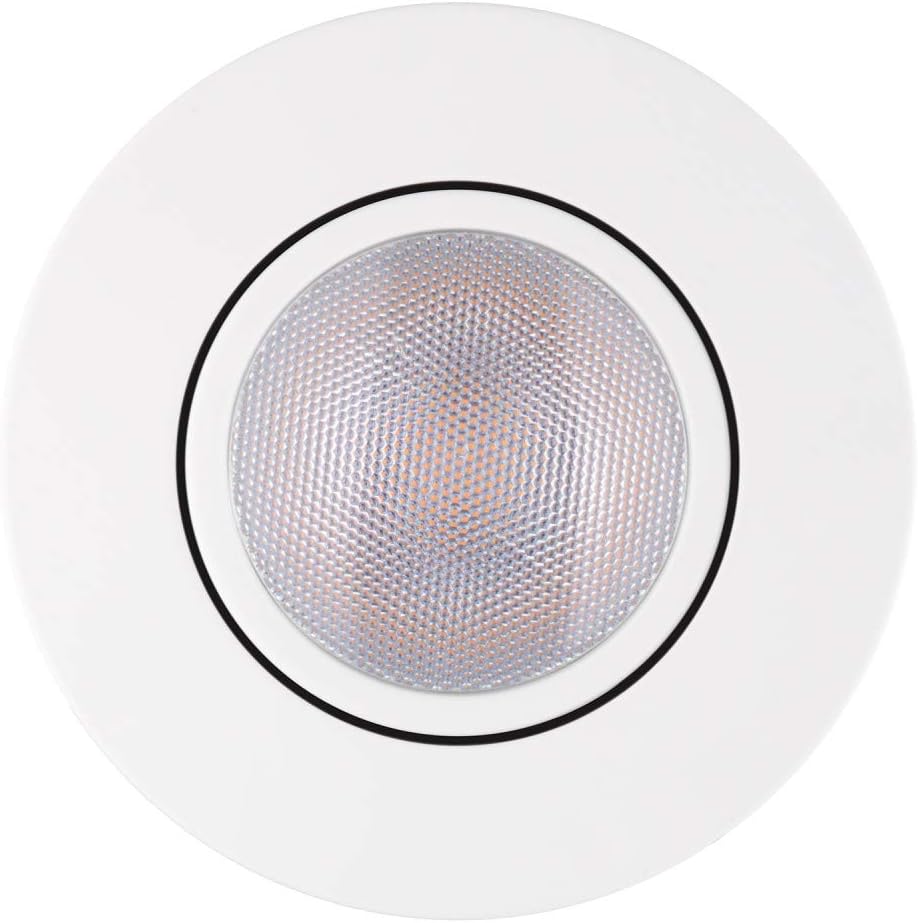 Black Friday 🔥 6 Swivel Round Trim Recessed Lighting Kit 10-Pack, White, Easy Install Push-N-Click Clips, 5.66 Hole Size,9100901 🔥 Hot Deals 6 Swivel Round Trim Recessed Lighting Kit 10-Pack, White, Easy Install Push-N-Click Clips, 5.66 Hole Size,9100901