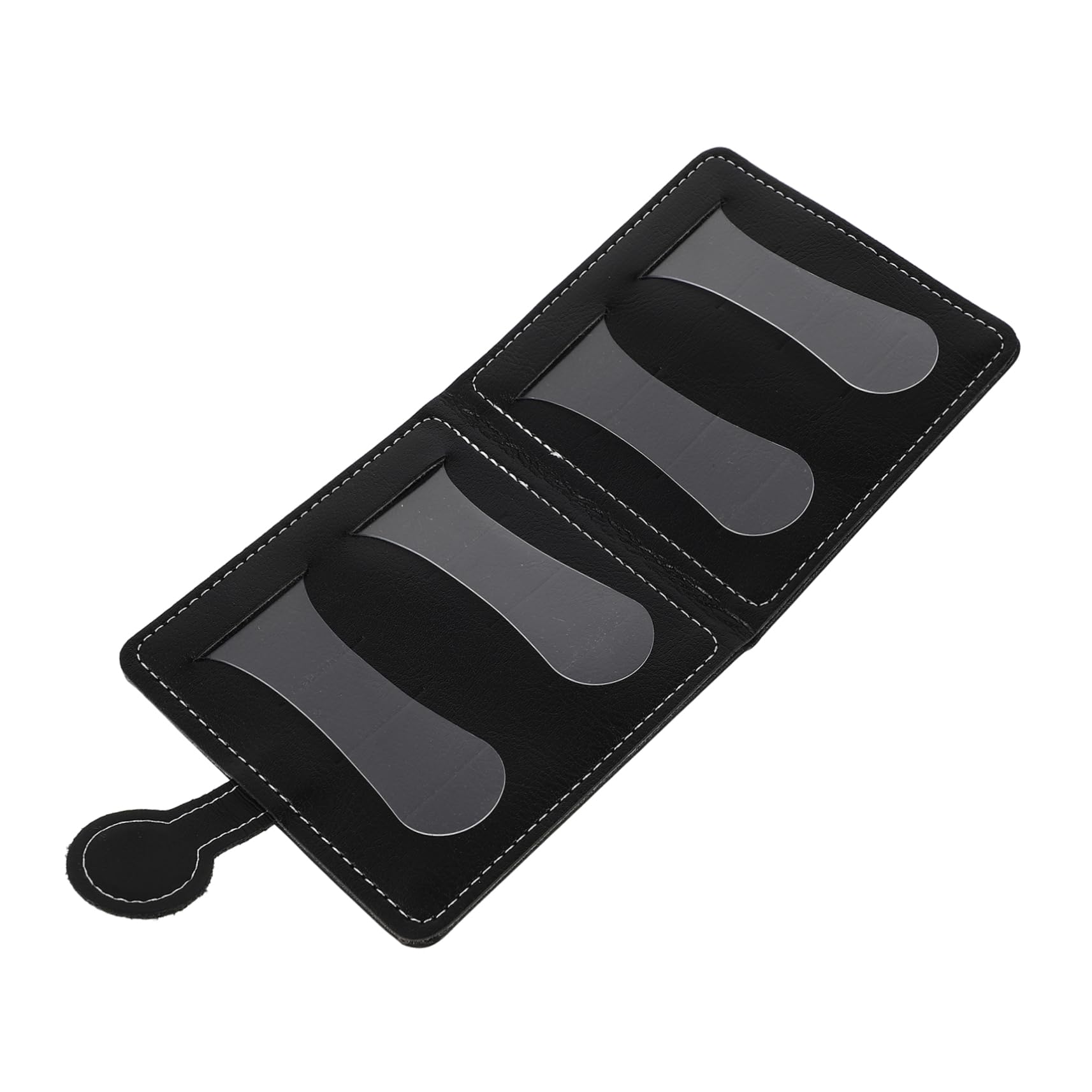 GOOHOCHY 1Pc Guitar Pick Storage Pouch Black Pick Organizer Lightweight and Convenient Unique present for Musicians Protects and Organizes