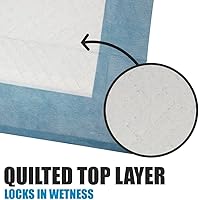 Vista 3 de BV Almohadillas de entrenamiento para orinal para perros, almohadillas para cachorros, almohadillas para orina, absorción rápida, almohadilla