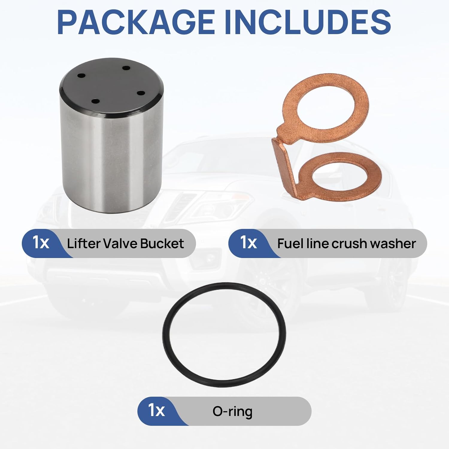 AUTOVIC Fuel Pump Lifter Bucket Kit Lifter Valve for Nissan Titan Armada Infiniti QX56 QX80 5.6L