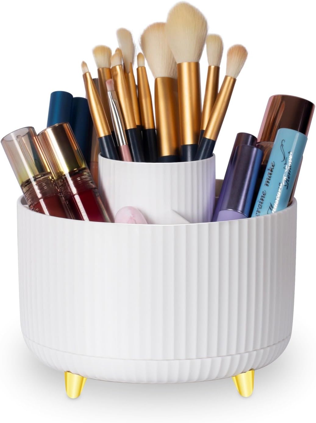 Booklov Makeup Brushes Organizer,Cosmetic Storager,360