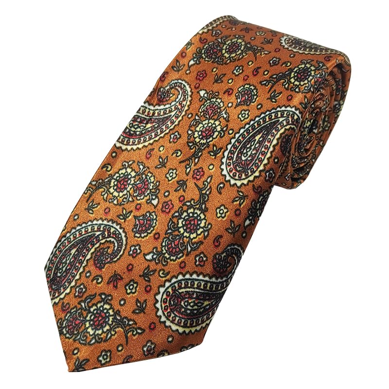 rare combee group Rare Combee Graceful Multicolor Flower Desing Classic Necktie for Men-picture-24