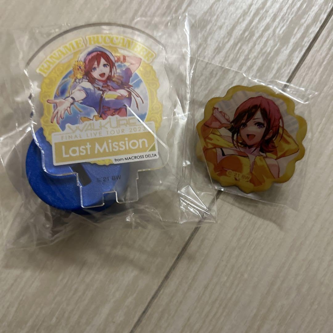 マクロスΔ ライブ会場限定　 アクリルボトルキャップ マクロスΔ ライブ会場限定 アクリルボトルキャップ マクロスΔ