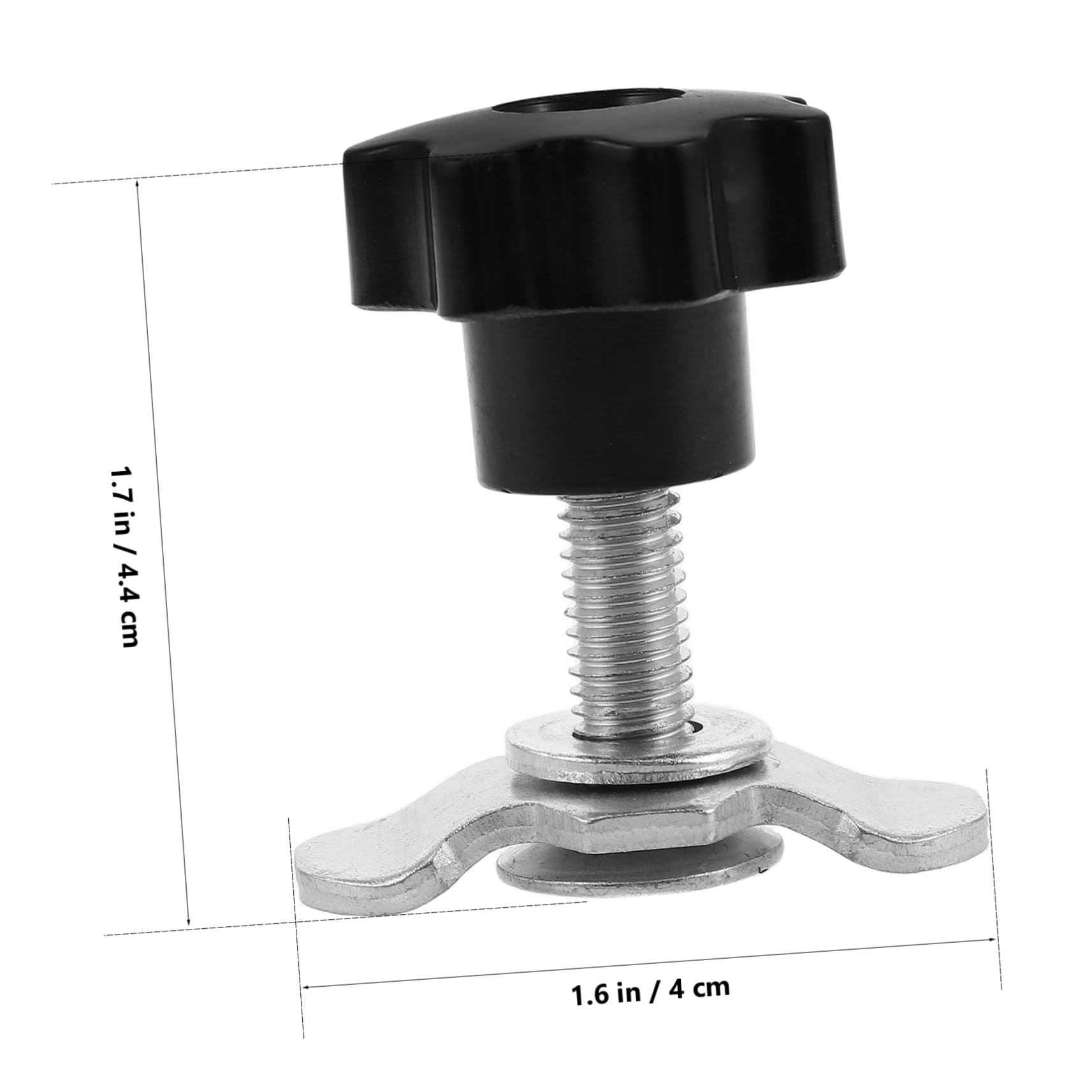 CHILDWEET Plastic Screw Nut for Rv M8x40mm Threaded Handle Knob Aluminum Track Accessory Modification Easy Install