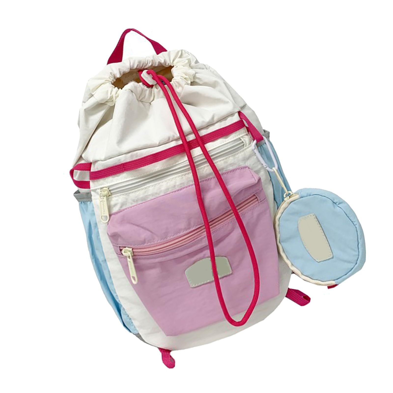 Mochila ajustable de alta capacidad con compartimento práctico unisex 8