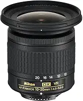 Nikon Lente AF-P DX NIKKOR 10-20 mm f/4.5-5.6G VR preta