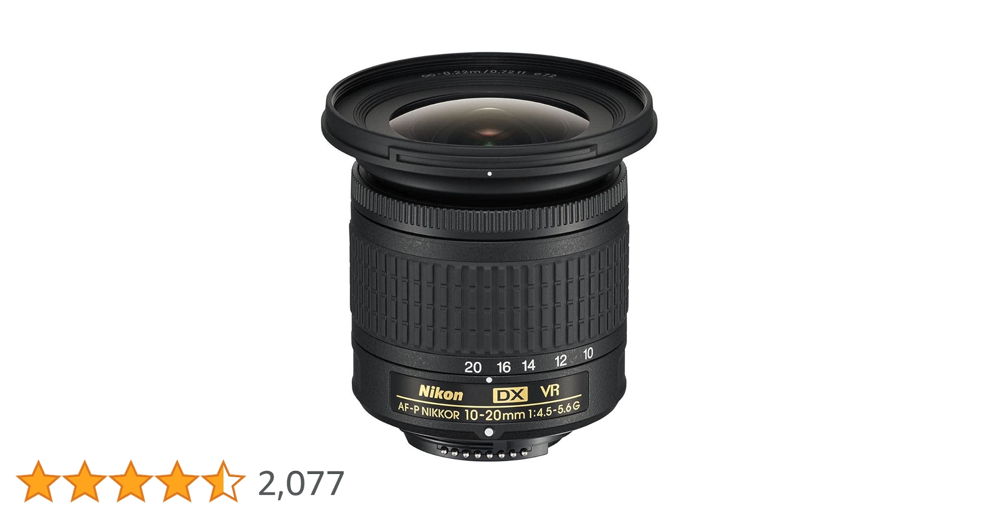 Amazon.co.jp: NIKON AF-P DX NIKKOR 10-20mm f/4.5-5.6G VR 広角