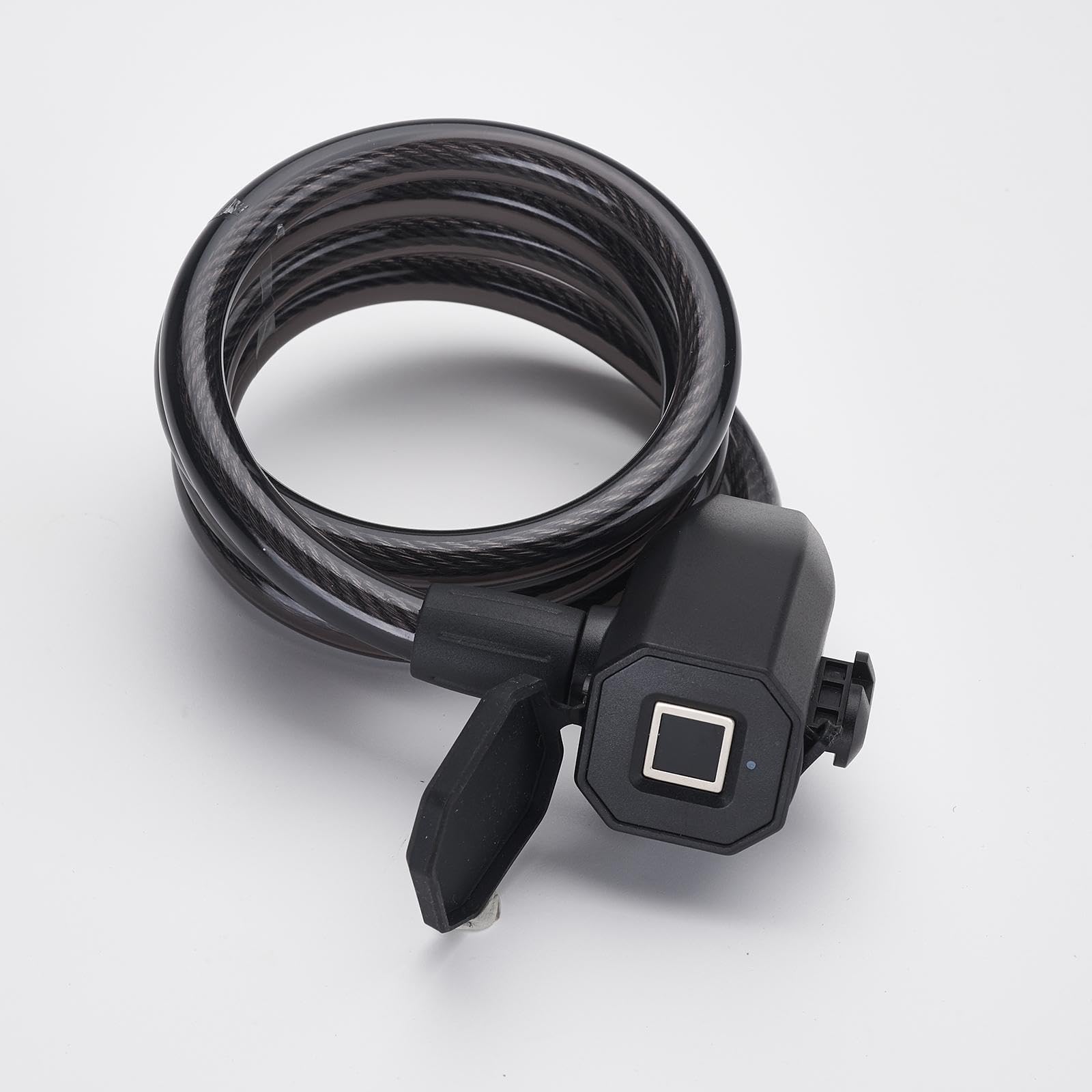 3-częściowy zestaw blokad rowerowych ładowanie USB wytrzymały niezniszczalny zamek rowerowy na odcisk palca