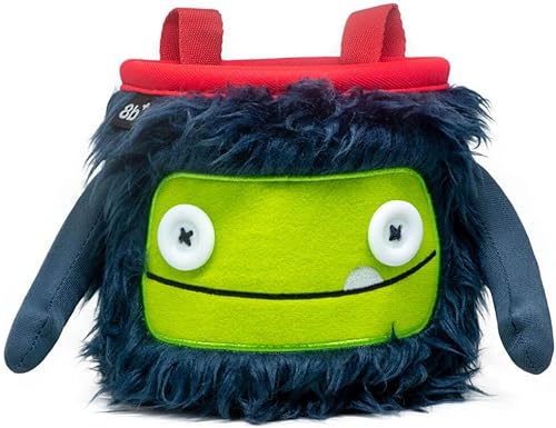 Miniatura 11 de 8BPLUS - Bolsa de tiza para escalar, boulder, cinturón y caja de regalo incluidos, apertura amplia, portaescobillas, para zurdos y diestros