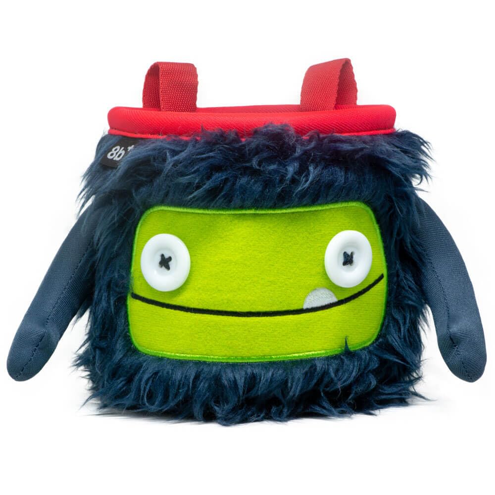 8BPLUS Chalk Bag for Climbing, Bouldering, Belt and Giftbox Included - Wide Opening - Brush Holders, for Left & Right Handers (OLI)