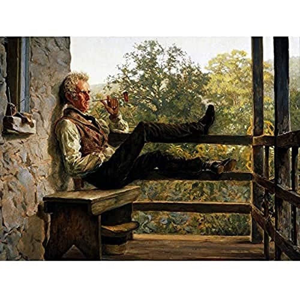 Mayer Independence Squire Jack Porter Gemälde Kunstdruck Leinwand Premium Wanddekoration Poster Wandbild