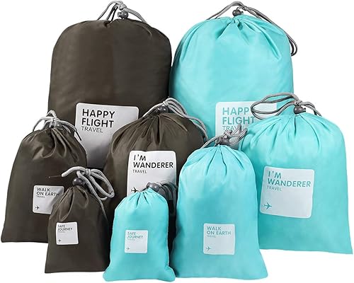 BESPORTBLE Bolsa de embalaje de almacenamiento impermeable para deportes acuáticos al aire libre (azul claro+marrón)