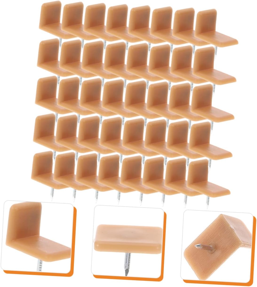 LALAFINA 160pcs Glide Moving Pads Shaped Furniture Sliders for Smooth Drawer Movement Protects Floors from Scratches Easy to Install