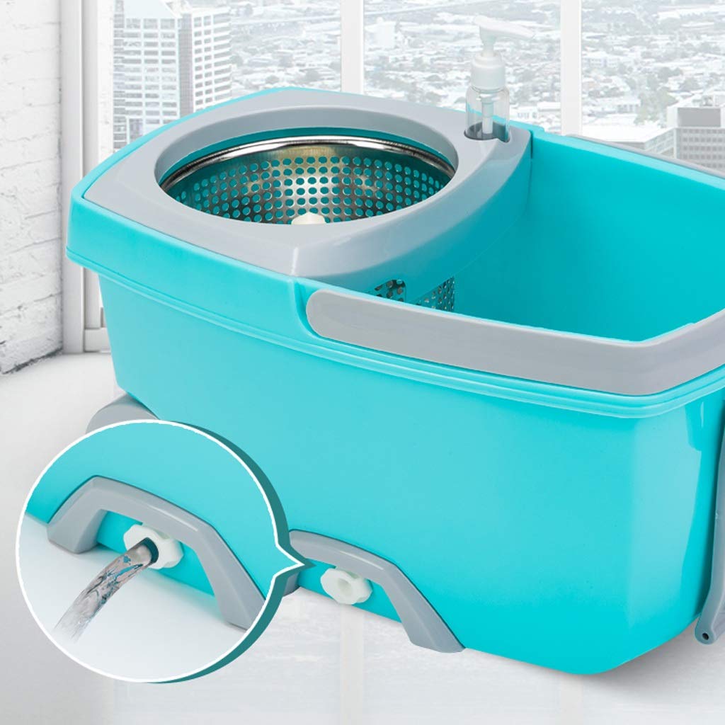Cabezal Giratorio 360, Cabezal Giratorio de Microfibra para fregona de Suelo para ama de Llaves, fregona para Limpieza de Suelos del hogar Vision