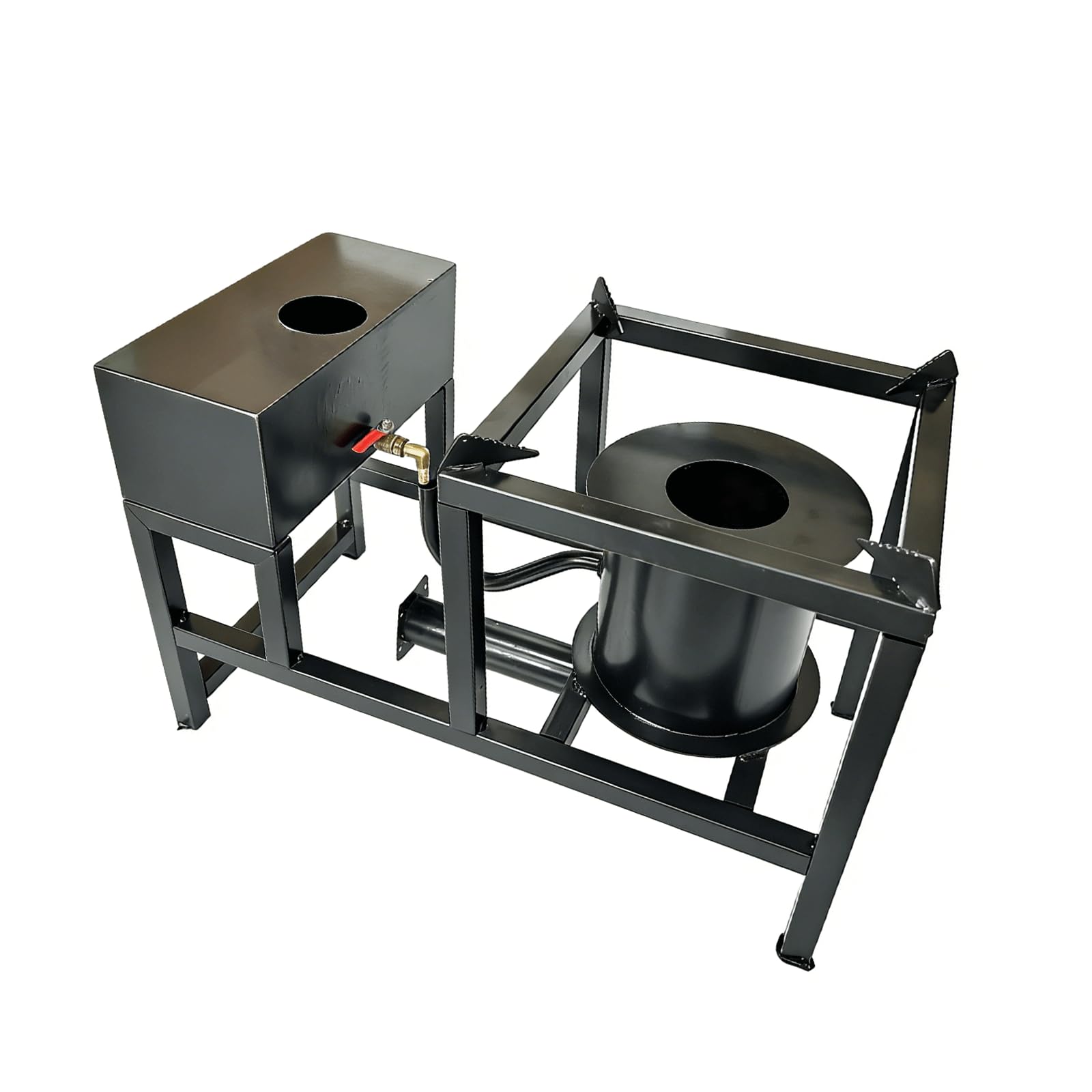 Quemador de aceite residual de 12 V CC, solución portátil de calentamiento rápido para granjas y uso al aire libre