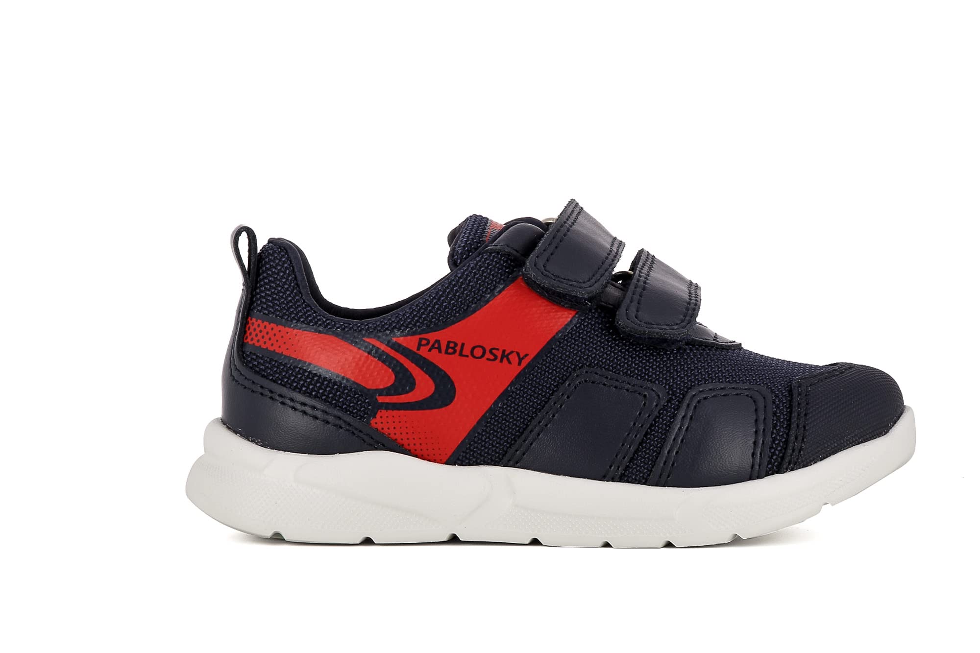 Pablosky Unisex Kid's XEMIT Sneaker, Blue, 3.5 UK Child
