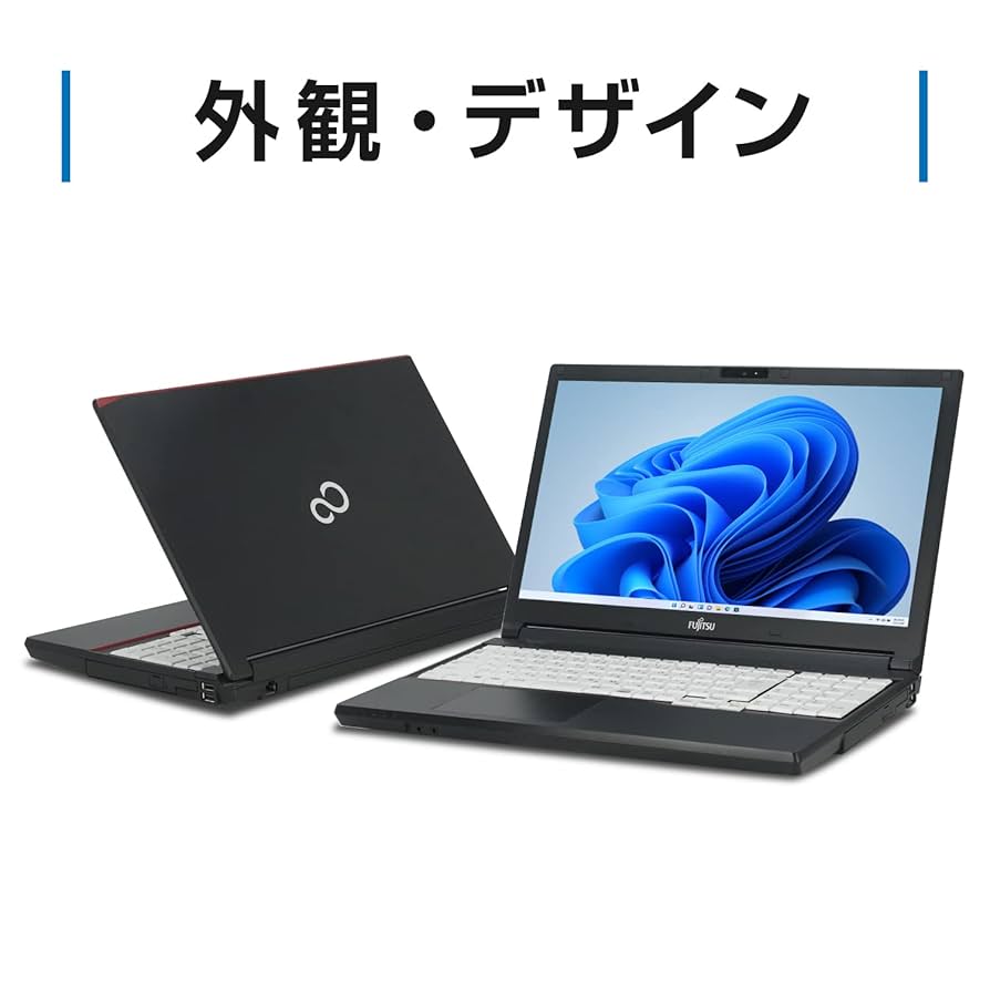 富士通　A574/HXノート 第4世代 i3★オフィス、フォトショップ付 Amazon.co.jp: 【整備済み品】 ノートパソコン 富士通 FUJITSU