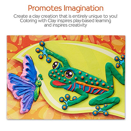 Image of Faber-Castell Do Art Coloring with Clay | Clay Kit with 12 Colors & Tools | Press, Blend & Build | Crafts for Kids, Sensory Activities | Beginner 3D Art Kit (Ages 5+)
