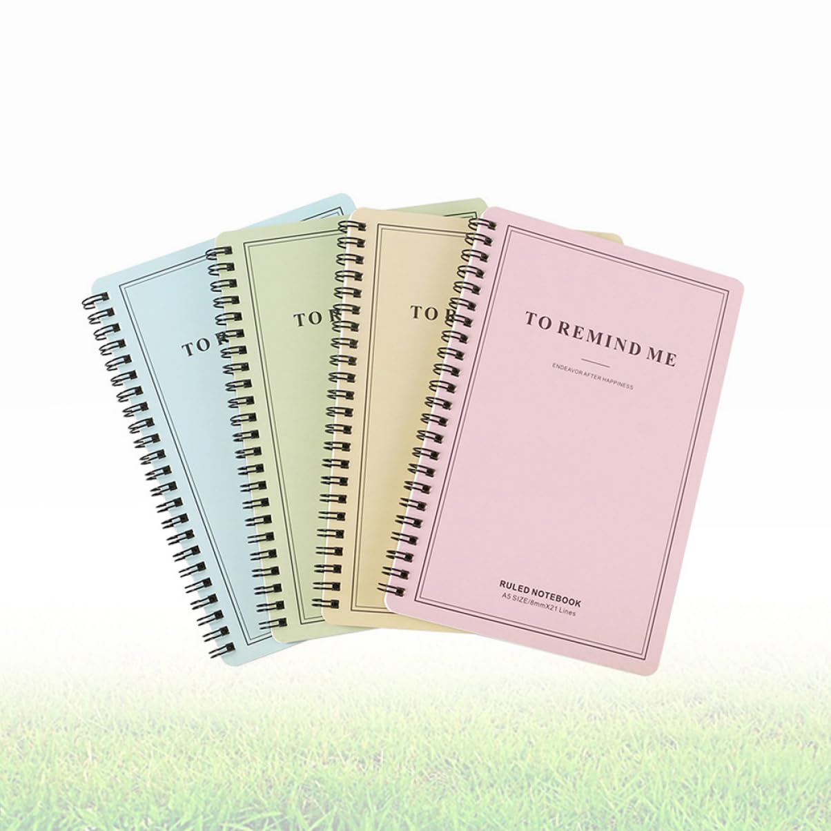 4stücke Teiliges Spiral-notizbuchset Für Schüler Notizbuch Für Journal Und Cover Für Notizen Und Kreative Projekte