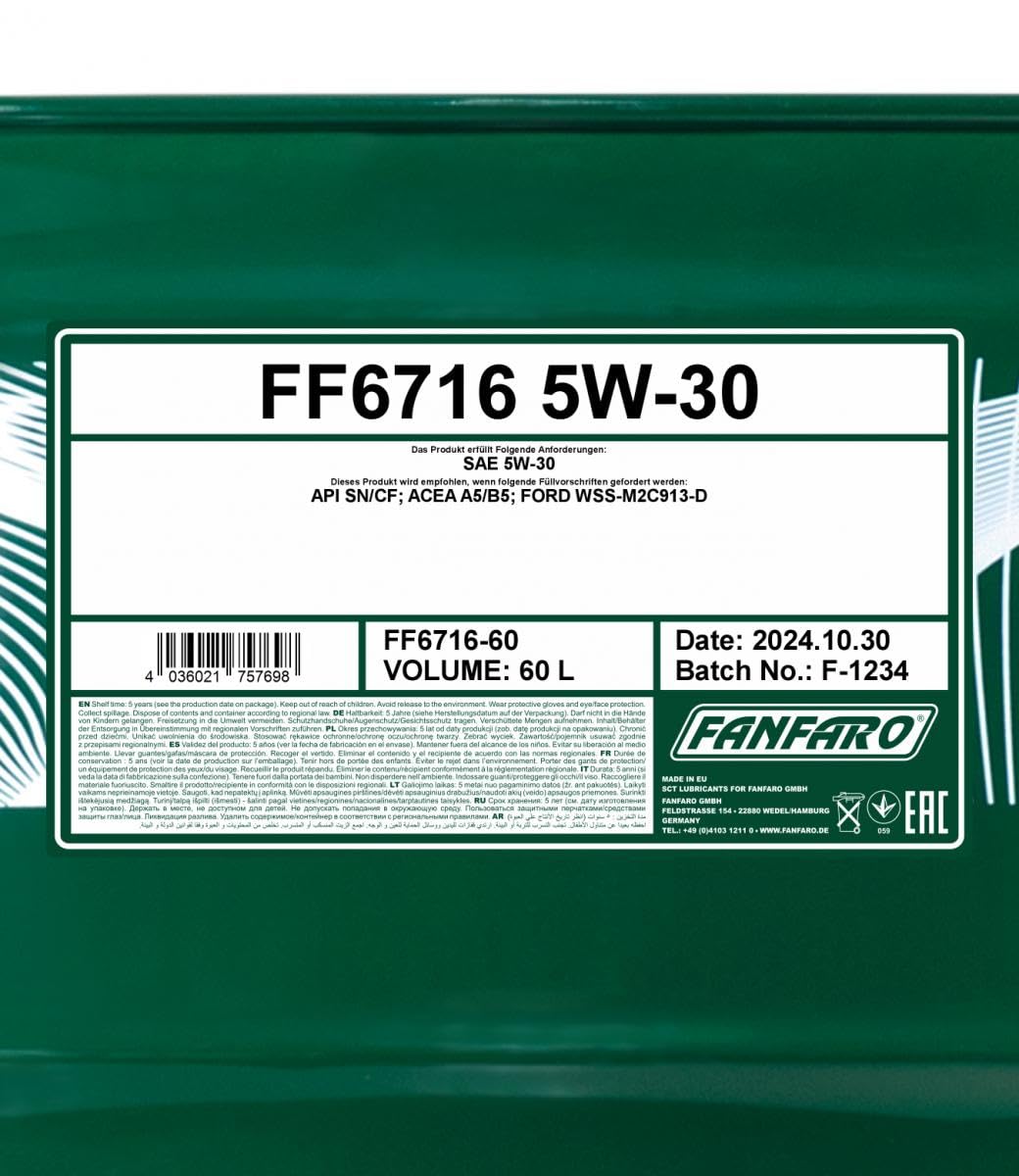 MANNOL 7805 - Aceite sintético para moto (20 L, boquilla y grifo)