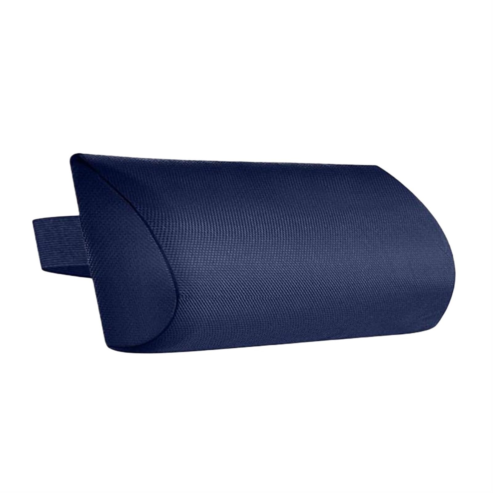 DFGBAPKBL neck support pillow Recliner Headrest Beach Folding Chairs Pad Pillow Garden Picnics Sling Lounge Chair Head Cushion Adjustable Padded Headr(Dark Blue)