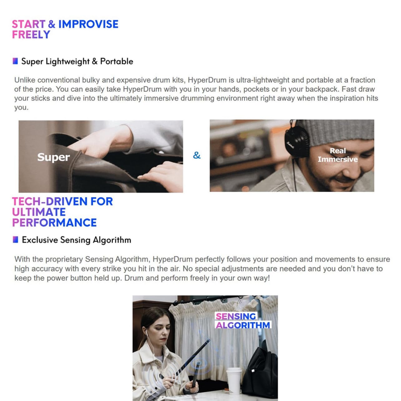 Batterie Électronique Portable Kit de Percussion Numérique pour Débutants Adultes avec Support MIDI et Leçons Incluses Optimisées