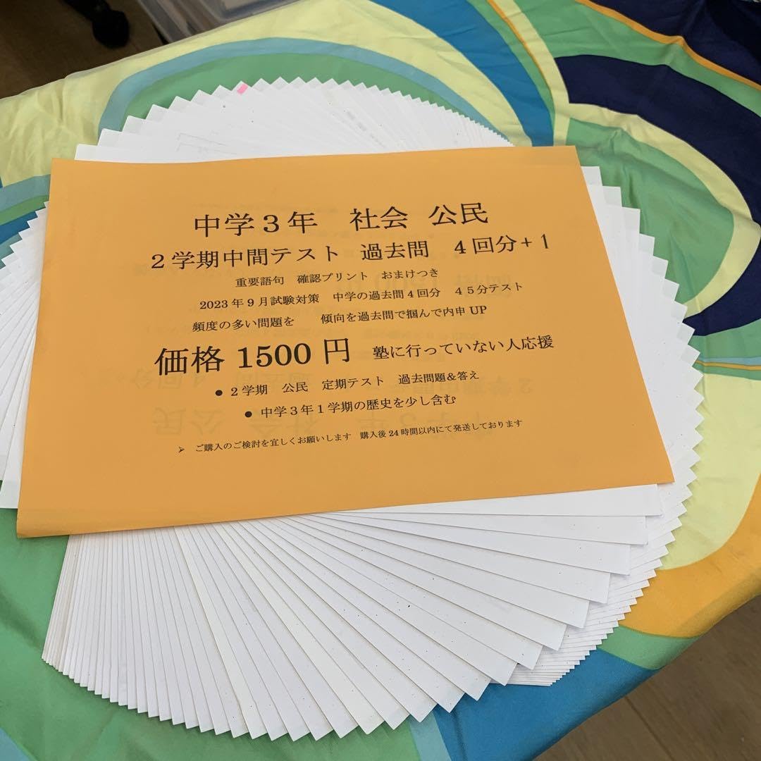 ディオ 中学3年2学期中間テスト過去問 5科目セット 社会は冷戦