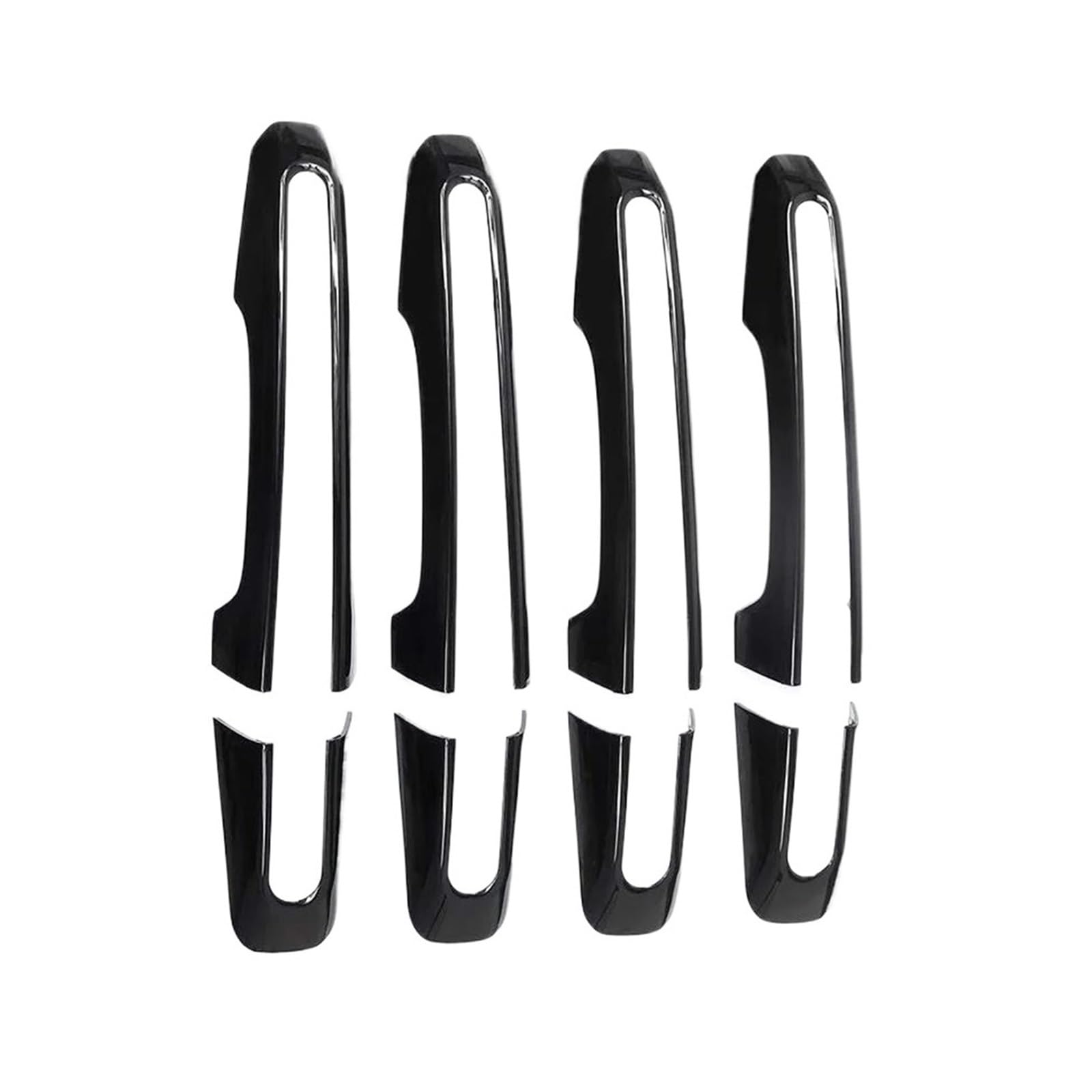 Mtvtfecewg One Color For Land Rover For Discovery 5 L462 Sport For Range Rove Sport L405 For Evoque Car Door Handle Trim Frame Stickers