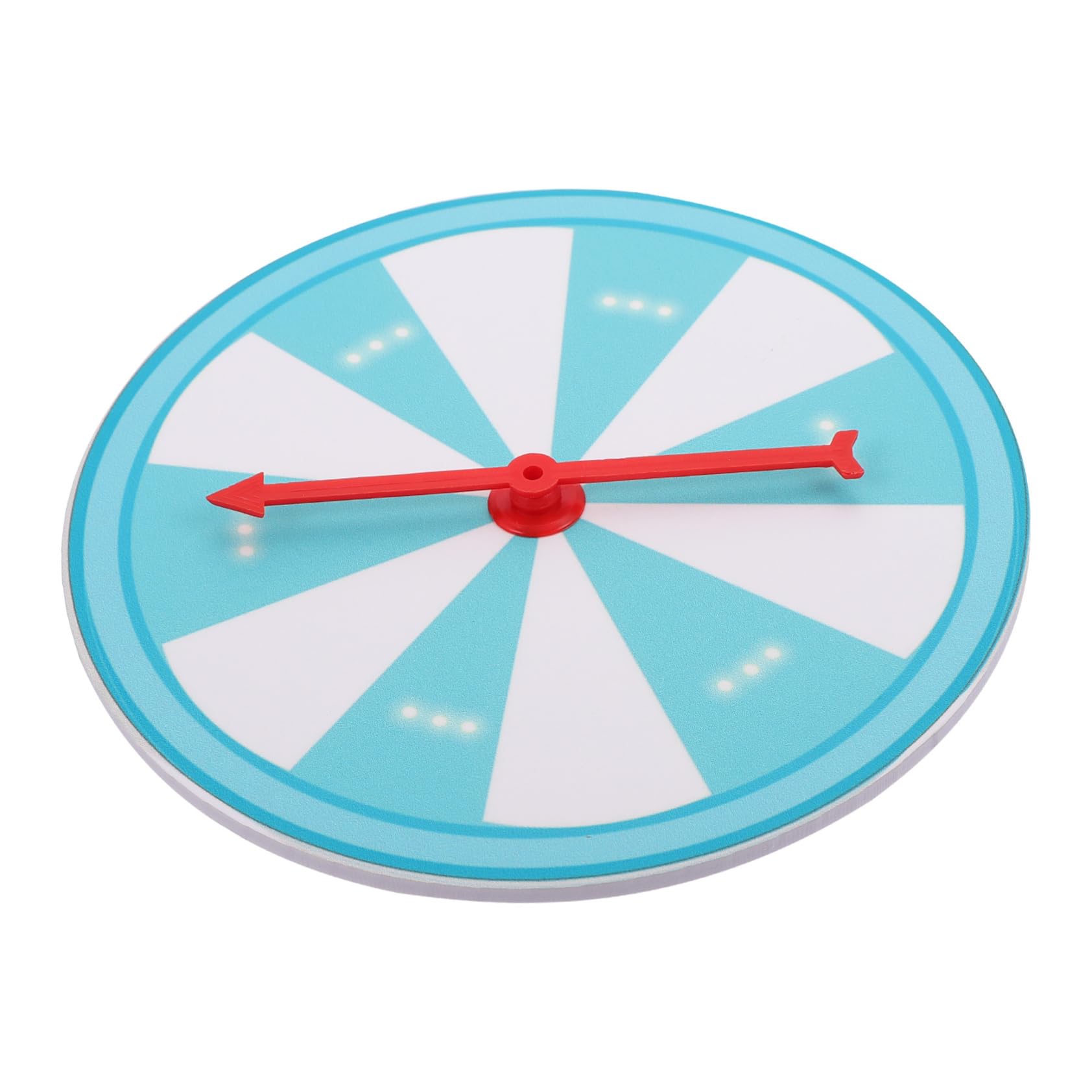 MUSISALY Lucky Draw Wheel of Fortune Merch 20cm Diameter Turntable Dry-Erase Surface for Party Activity