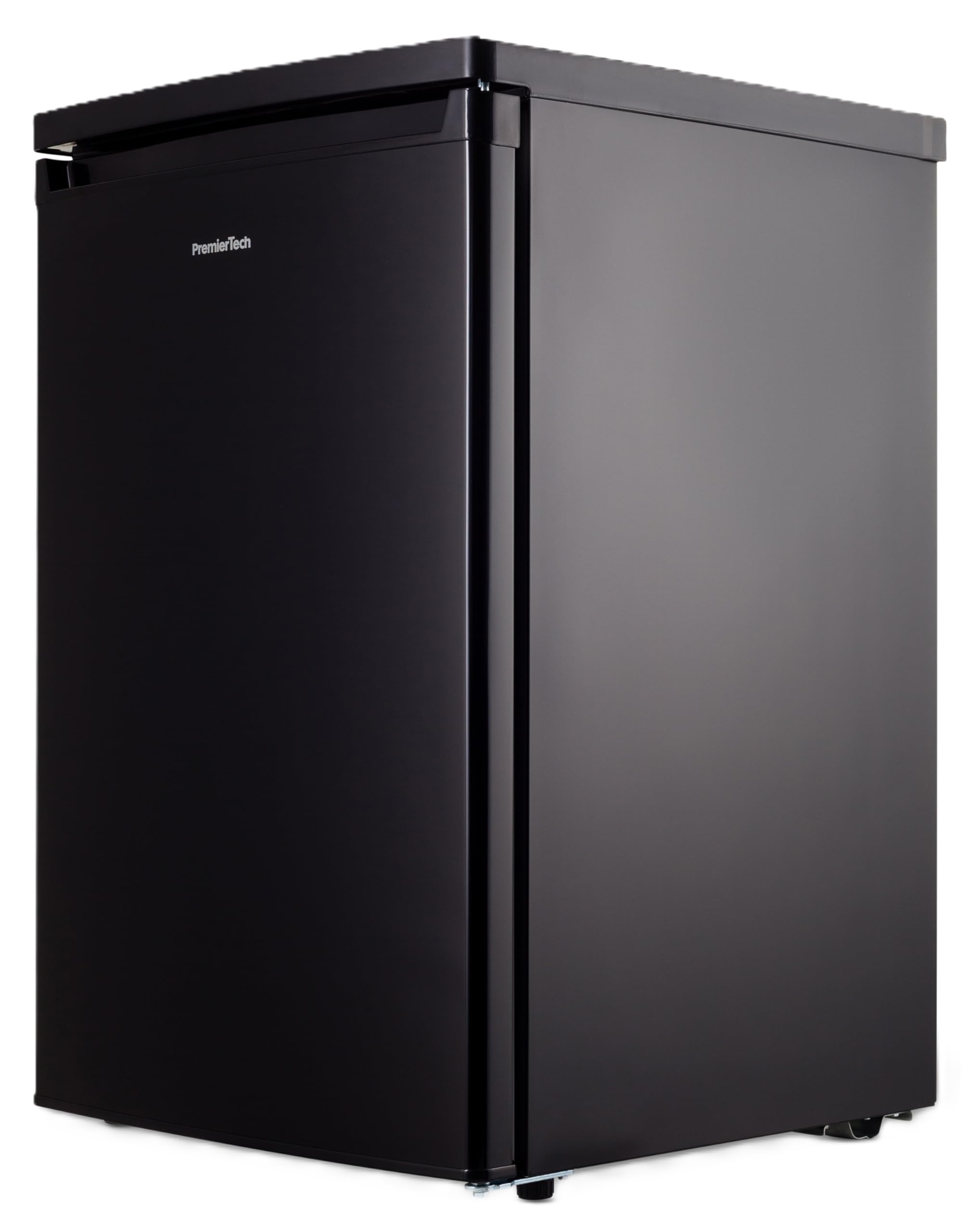 PremierTech, Frigorifero con congelatore 109 Litri, Frigo, Hotel, Ufficio Casa, Porta Reversibile, Sotto Tavolo, Classe Energetica E, Temperatura Regolabile, Libera Installazione, Nero, PT109FB