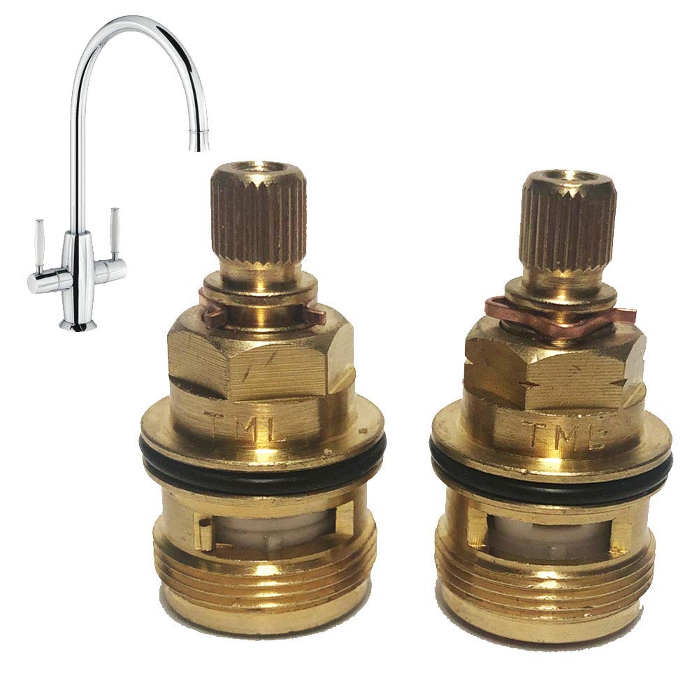 Tml Abode Harrington Compatible Replacement Tap Cartridge Pair
