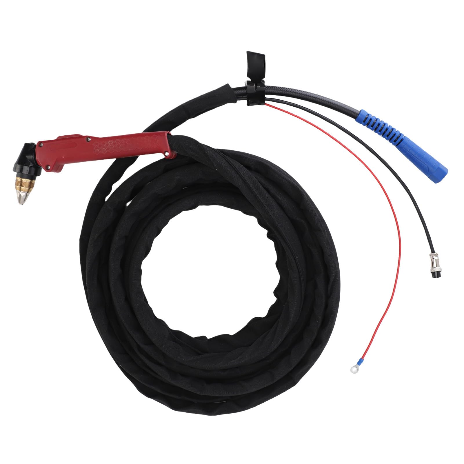 Palnik Plazmowy 30-80A Zamiennik do Serii CUT50 CUT60 | 13-stopowy kabel, materiały eksploatacyjne AG60, 50% cykl pracy, cięcie stali 1/4 cala, maksymalne przecięcie 5/8 cala,