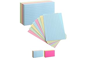 Mr. Pen- Pastel 3" x 5" Cute Index Cards To Brighten Your Study Time