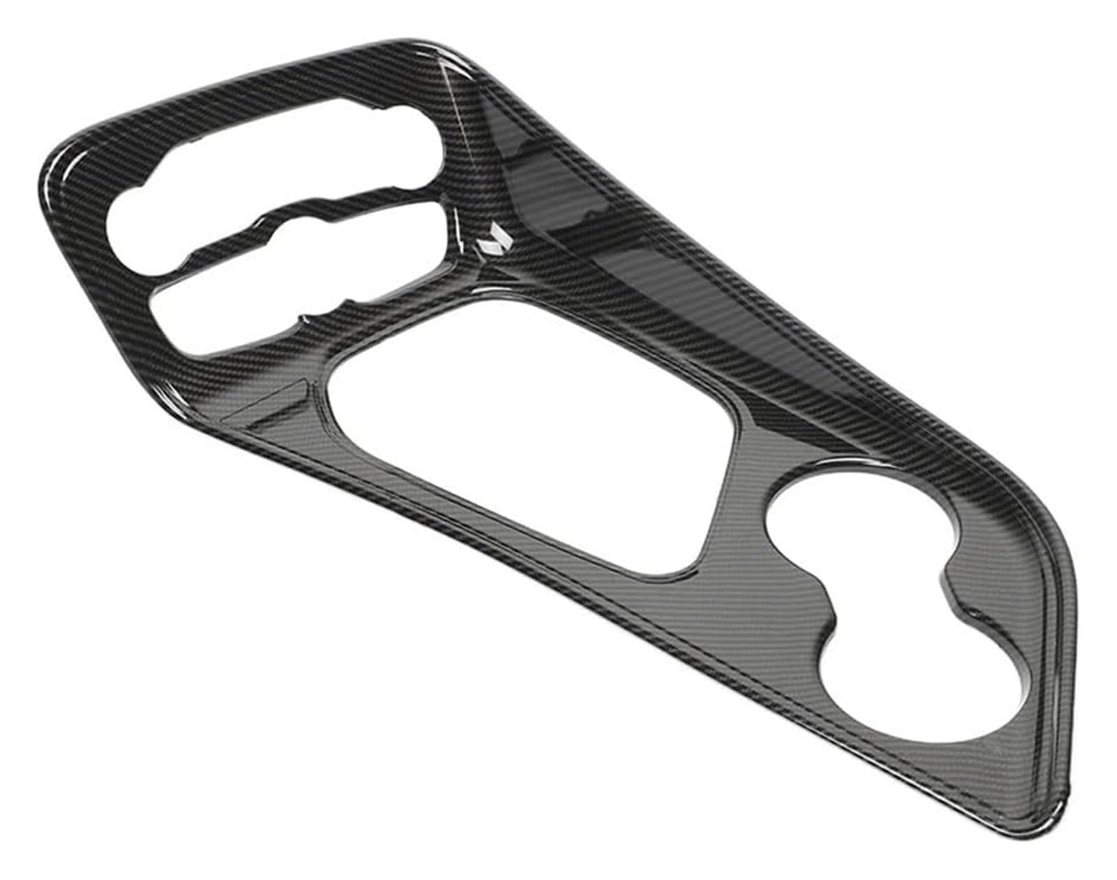 Carbon Fiber Interior Stickers for Dodge for Challenger 2015-2022 Car Center Console Gear Shift Decoration Panel Interior Mouldings(Carbon Fiber Look A)
