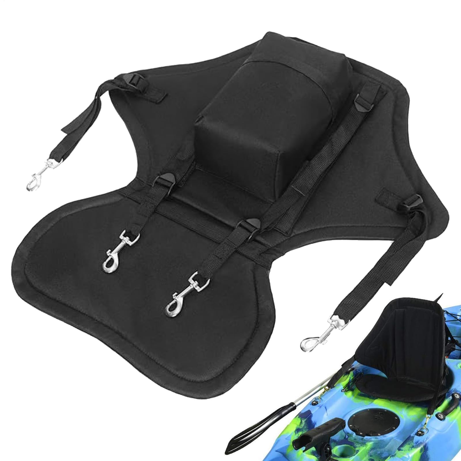 SUPs Sitz Für SUPs Board, Kajak Sitze Mit Rückenstütze, Abnehmbarer Komfortabler Verstellbarer, Verdickter Stand-Up-Paddle Sitzs, Für Kajak Paddleboard