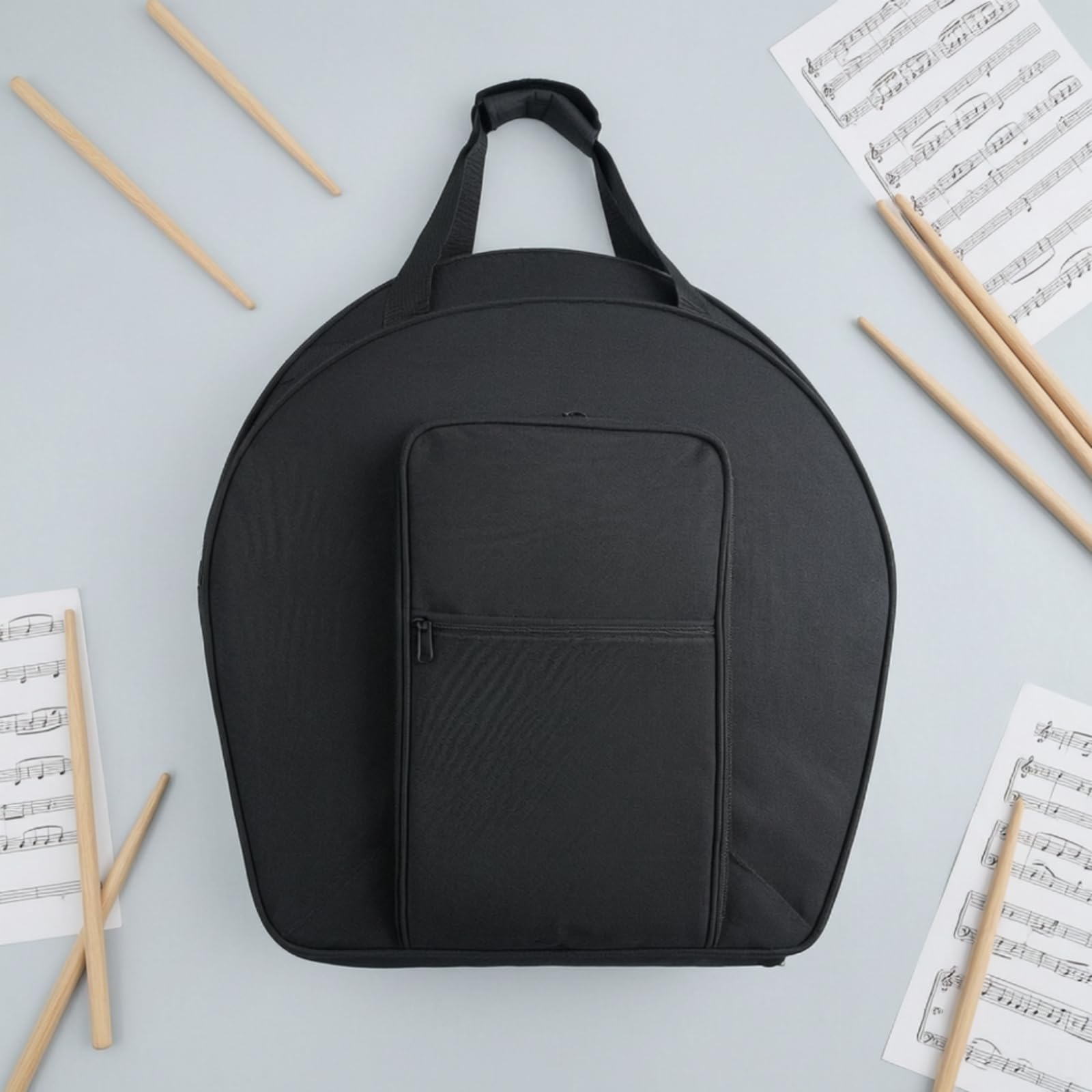 Beckentasche mit Schultergurt doppellagig Becken-Tasche tragbar Beckentasche mit Tragegriff für Musiker
