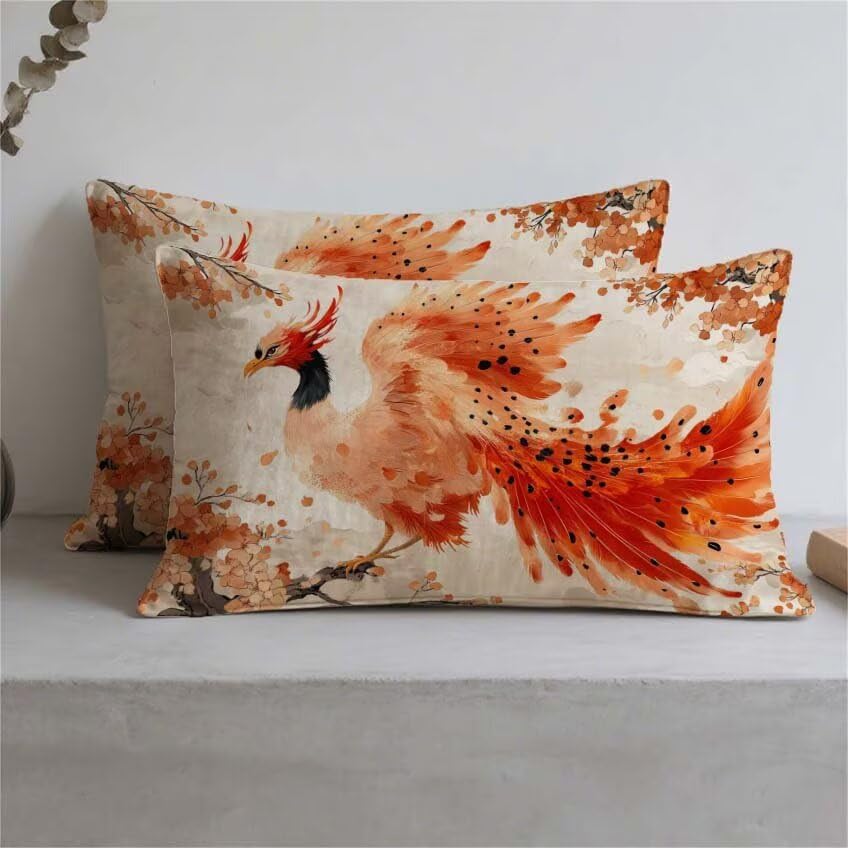 Housse coussin de jardin 60x80 rectangulaire Phoenix en lin - 3