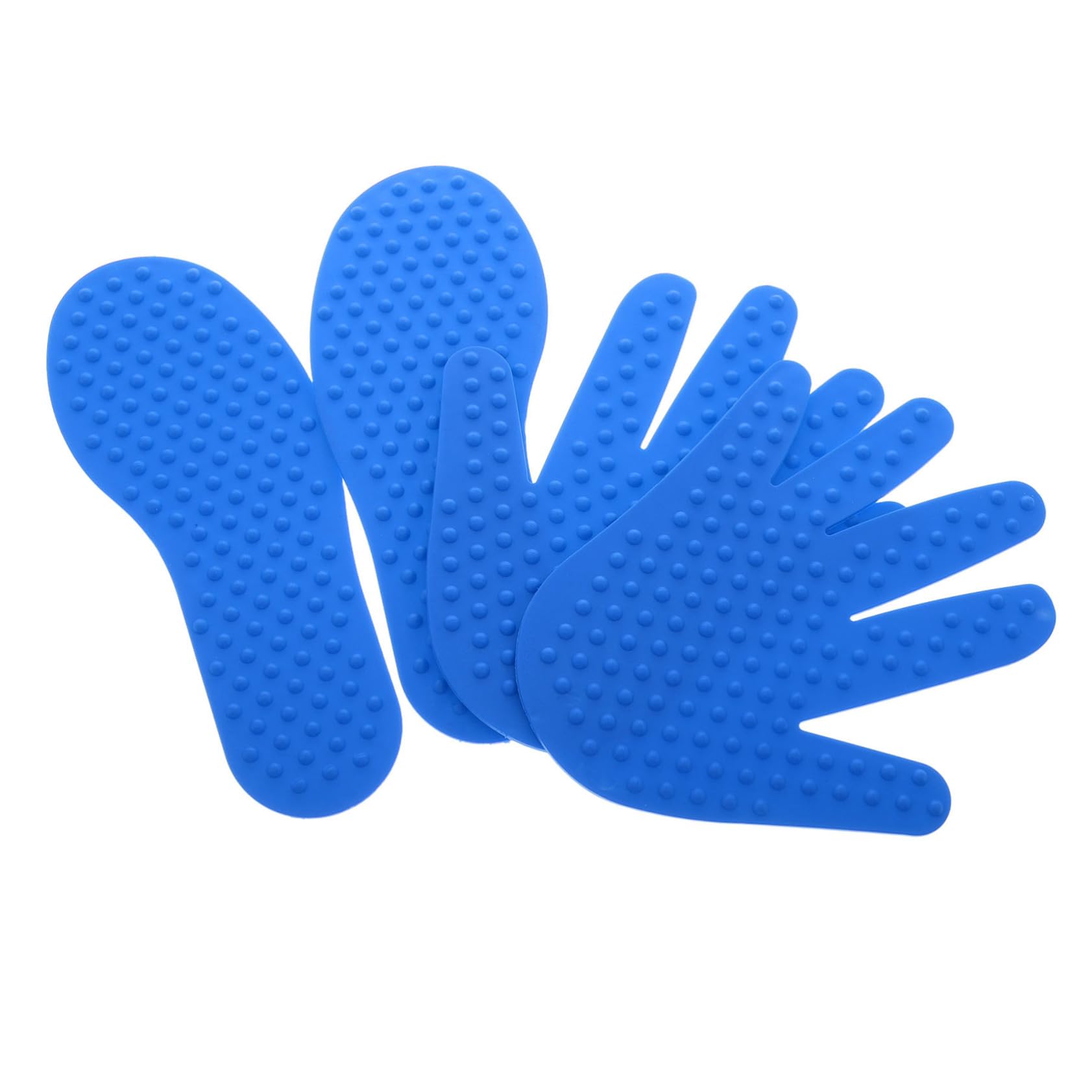 Abaodam Develop Sensory Skills Kids Sensory Pad Set Hand Foot Prints Tactile Training Supplies for Play