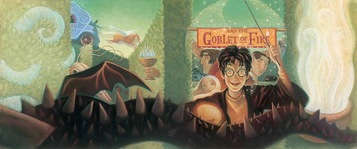 Harry Potter and the Goblet of Fire by Mary GrandPre - Hand-Signed Limited Edition with COA, Giclee on Paper - Story by JK Rowling - Published by Clampett Studios
