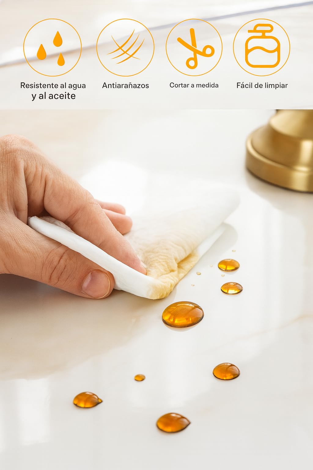 Mantel Transparente Impermeable PVC Rectangular Protector de Mesa Antimanchas Resistente al Calor Antideslizante para Cocina Comedor Oficina Interior Exterior 300x140cm