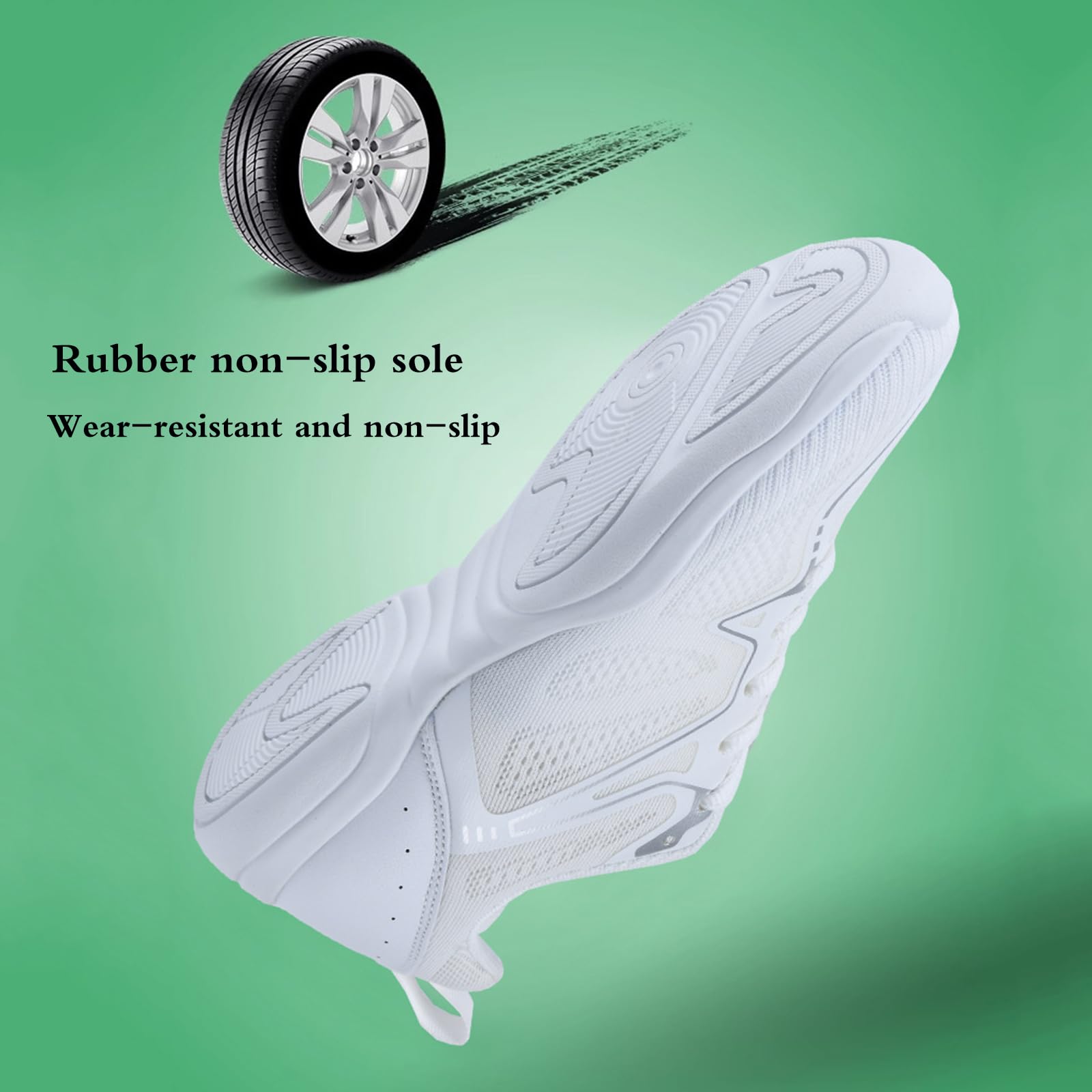 Zapatos De Animadora para Mujer,Zapatos De Animadora Blanco,Zapatos De CompeticióN De Porristas,Zapatos De Porristas,Transpirables,para NiñAs,para Porristas,Danza,Gimnasia
