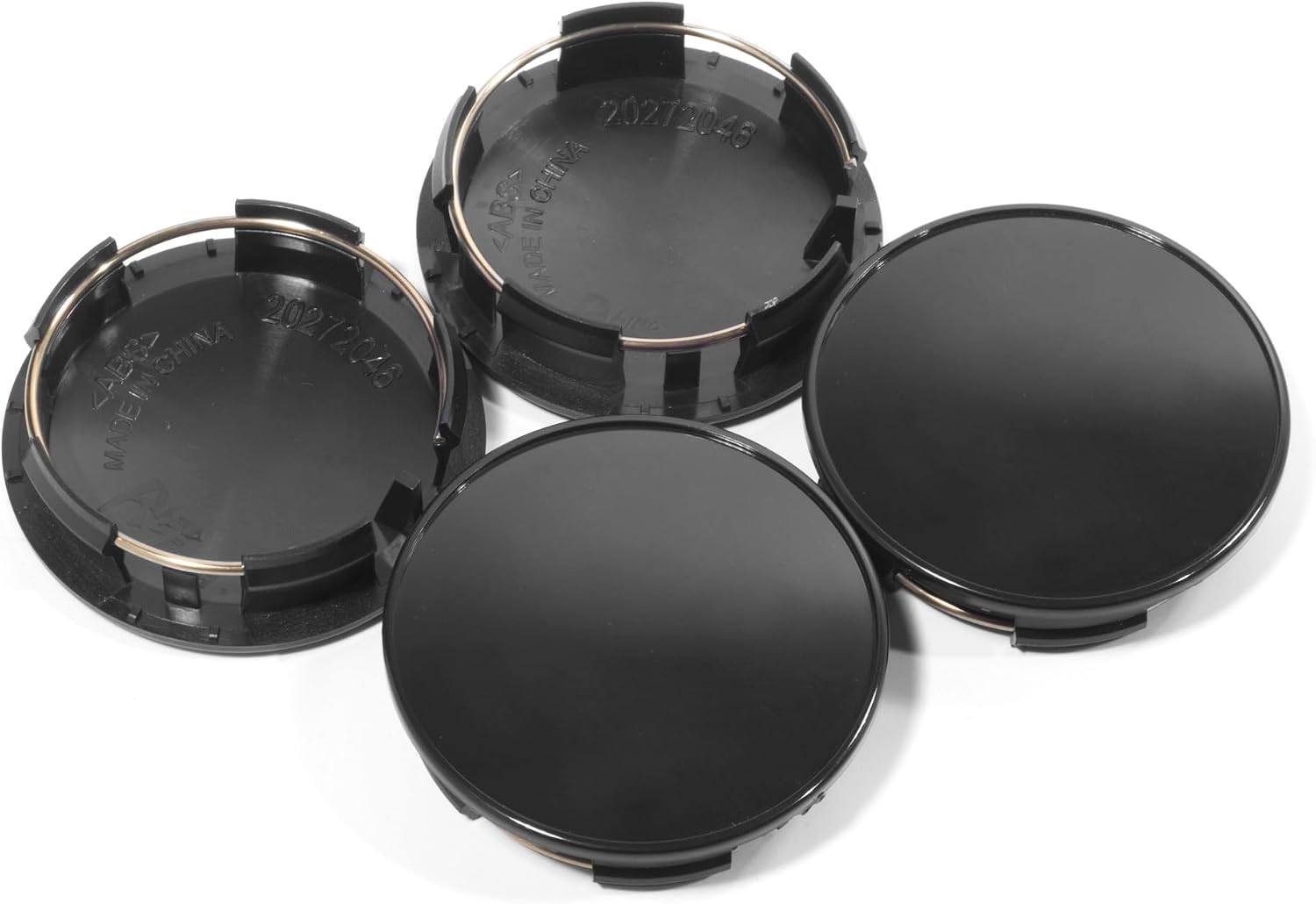 4Pcs 63.5mm(2.50in) Wheel Center Caps for Chrysler 200 300 Pacifica Town and Country Voyager Wheel Rims Replacement 1LB74SZ7AB 1LB74SZOAB 1LB74TRMAA 1LB74TRMAB 6ES82SZ0AA Black Hub Caps