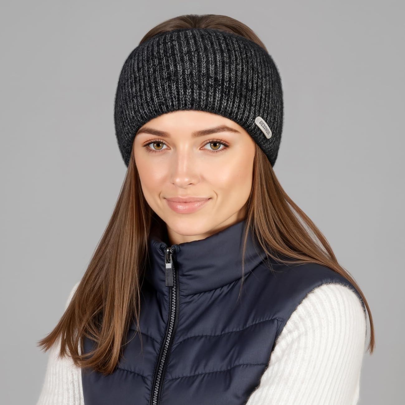 Giesswein Headband Aichkogel - Merino Stirnband flauschig | Flauschige Außenseite & Anti-Pilling Innenfutter – warmes Merino-Stirnband für Damen & Herren