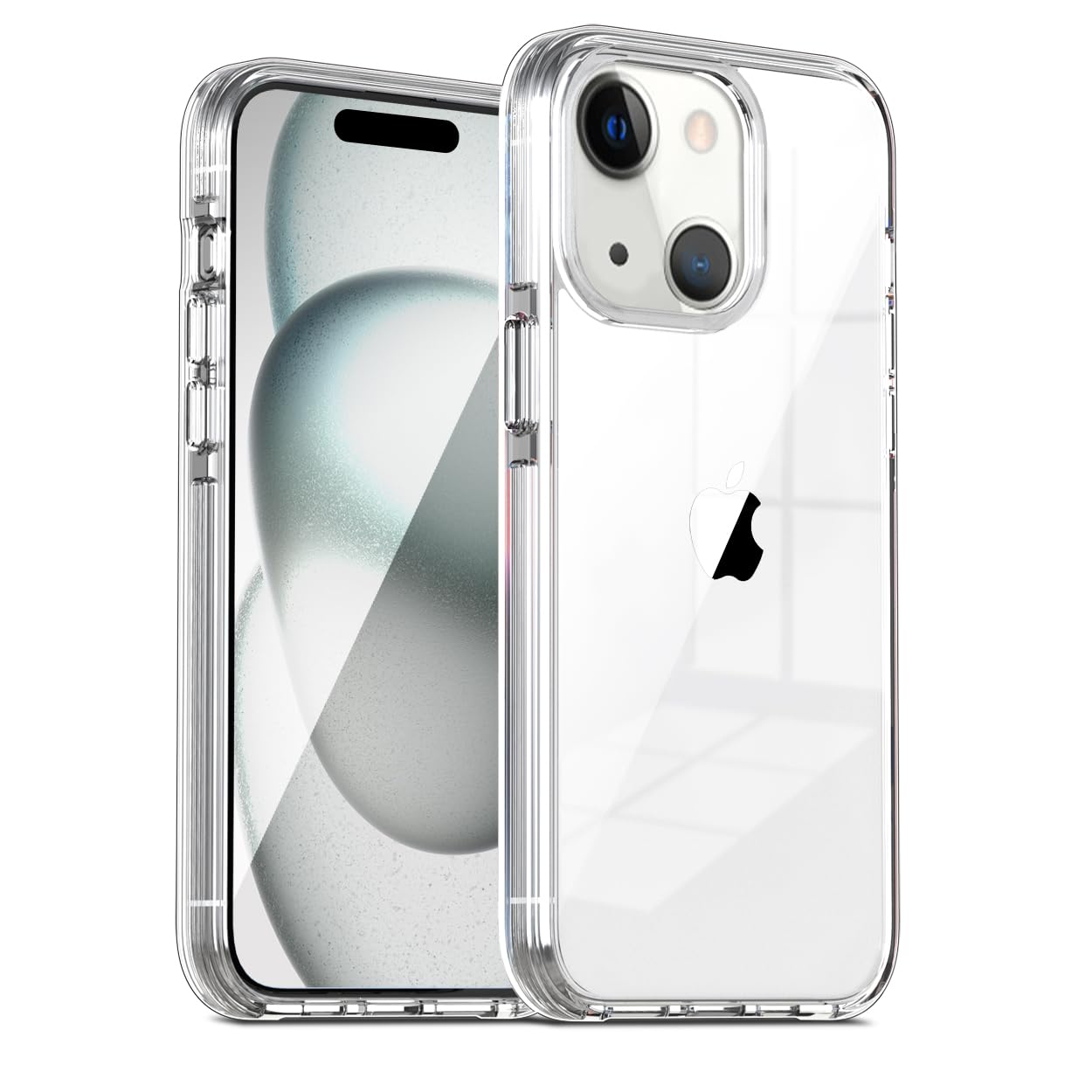 Amazon.co.jp: MuZiF iPhone 15 Plus 用 ケース クリア 米軍規格 耐