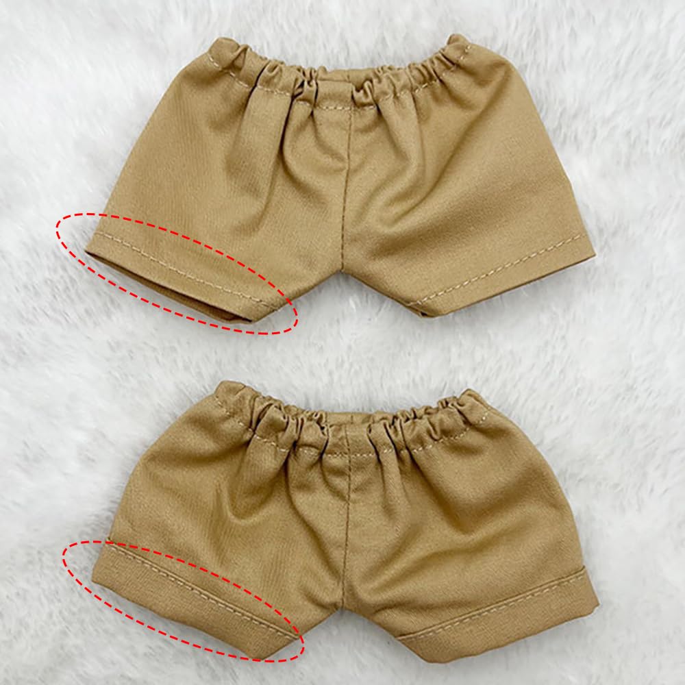 Pantalon Jeans Pour Poupée 20cm - Niannyyhouse - À Rabat Solide - Accessoire Déguisement Peluche
