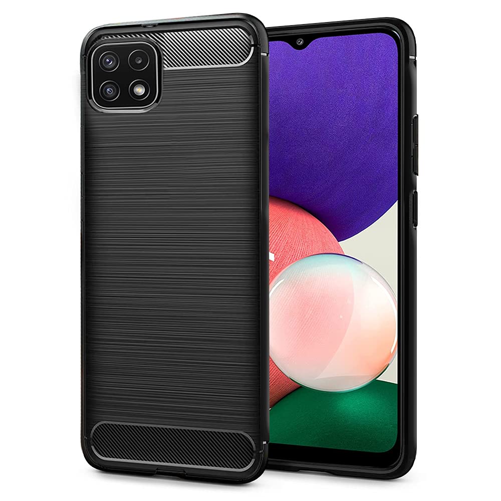 Amazon Brand - Solimo Unisex Mobile Back Cover for Samsung Galaxy A22(5G) (SAM-A22(5G)-Armor-Black_Black) (B09MKNM9K4) Amazon Price History, Amazon Price Tracker