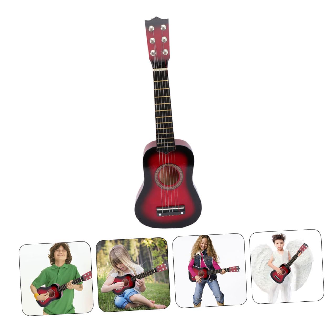 Chitarra per Bambini Principianti 21 Pollici in Legno