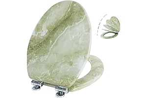 Angel Shield Marble Toilet Seat: A Chic Upgrade for Your Bathroom