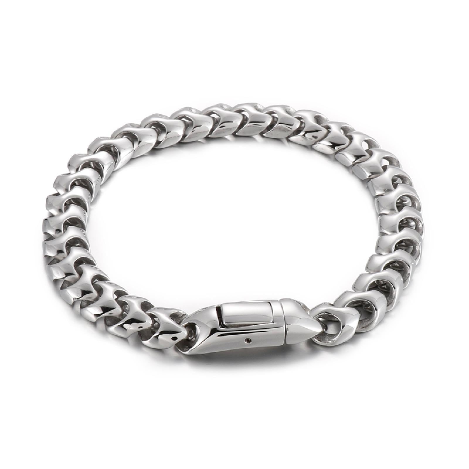Pulsera Hombre Pulseras Regalo Brazalete Mujer Pulsera Única Pequeña Pulida De 9 Mm para Hombres Y Mujeres